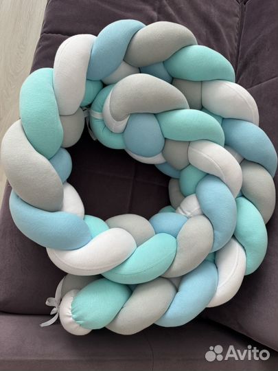 Бортики косичка