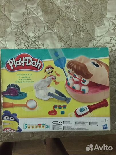 Игрушечный набор стоматолога 2 в 1