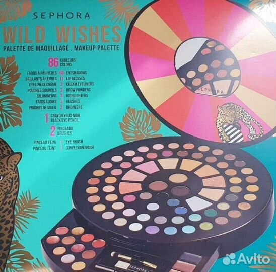 Набор для макияжа sephora collection wild wishes