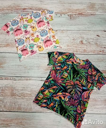 Футболки детские ручная работа