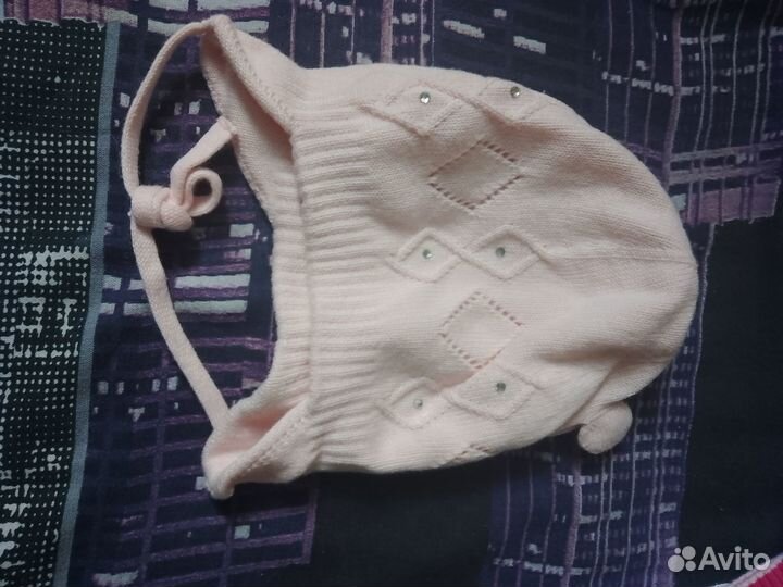 Детские шапки,от рождения до двух лет