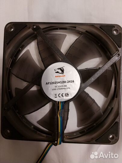 Кулер от башни (4 pin) 120мм