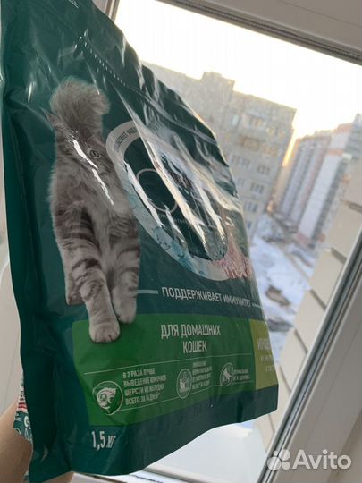 Сухой Корм для кошек purina one 1,5 кг