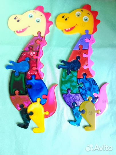 Дракон мозаика из эпоксидной смолы дракоша