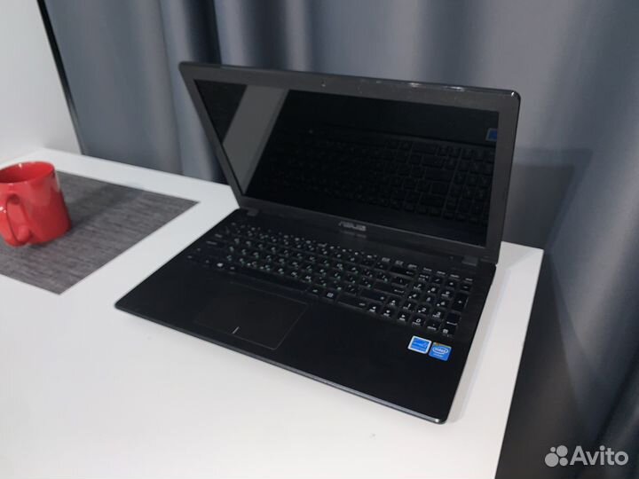Тонкий Asus 8gb, SSD 120gb+HDD 230gb