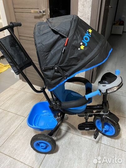 Детский велосипед с ручкой Nika Kids