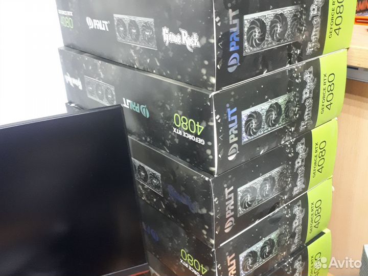 Коробки пустые от видеокарт