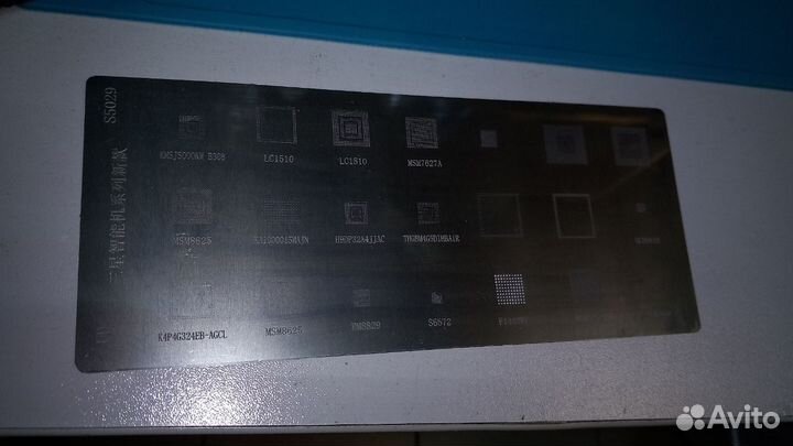 Bga трафареты