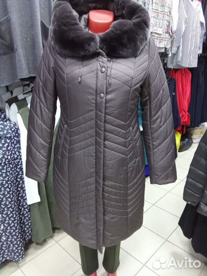 Зимнее пальто новое. Размер 42-46
