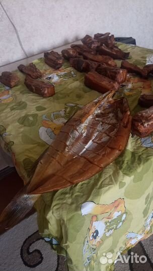Копчёное мясо,сало,рыба