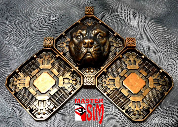 Американский питбультерьер Декоративный светильник