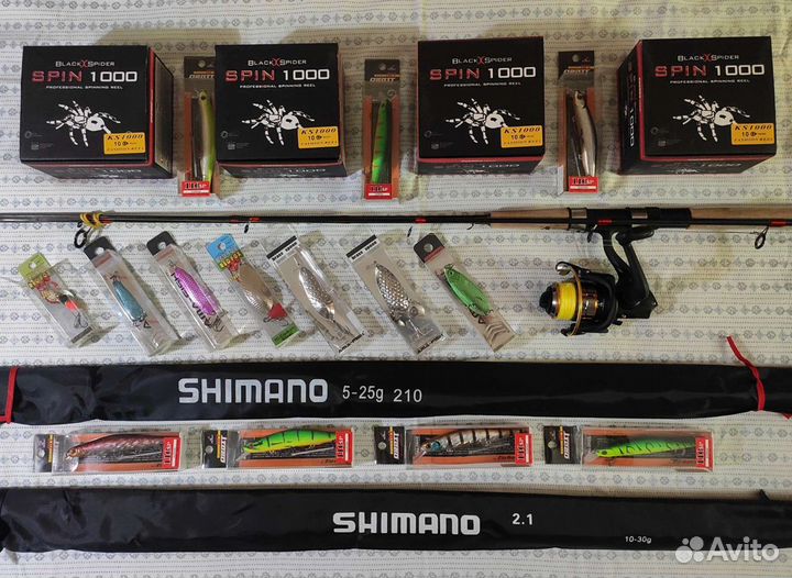 Спиннинг штекерный в сборе