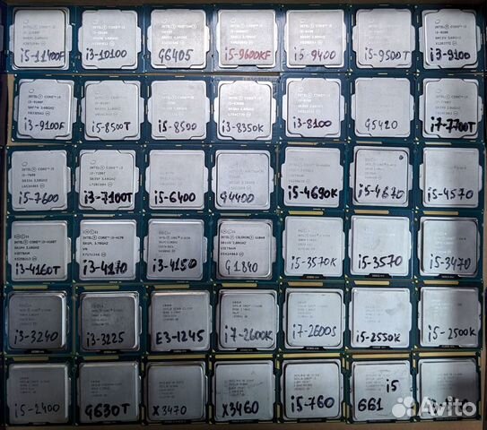 Процессоры - Socket - 1700, 1200, 1150, 1155, 1156 купить в Москве ...