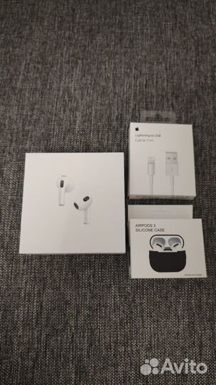 Беспроводные наушники apple airpods 3