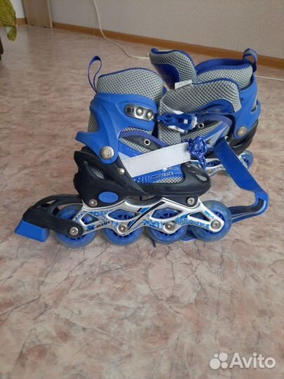 Роликовые коньки детские раздвижные