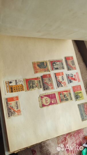 Этикетки от спичечных коробков