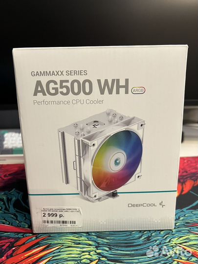 Башня охлаждения DeepCool ag500 white