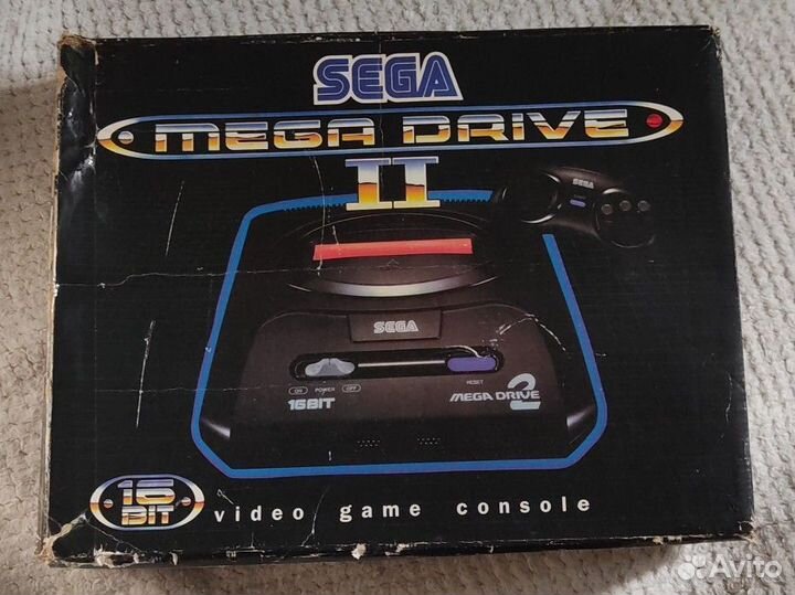 Sega mega drive 2 из 90х