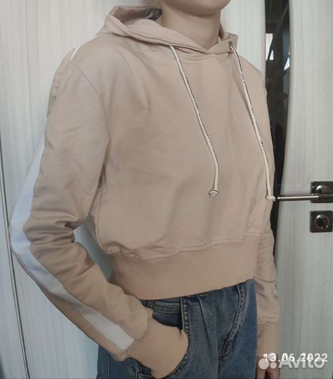 Укороченное худи