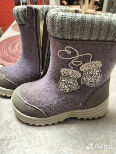 Валенки котофей для девочки 27