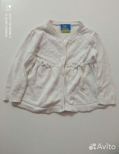 Кофта для девочки 74