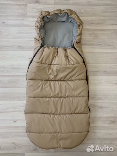 Зимний конверт в прогулочную коляску