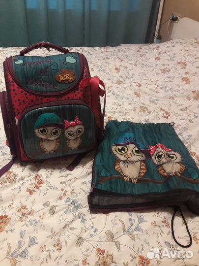 Рюкзак delune c мешком для сменной обуви