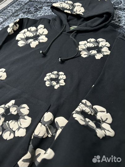 Худи denim tears x travis scott