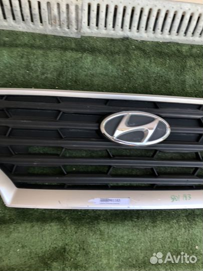 Решетка радиатора хендай крета 2 2020-2023 год
