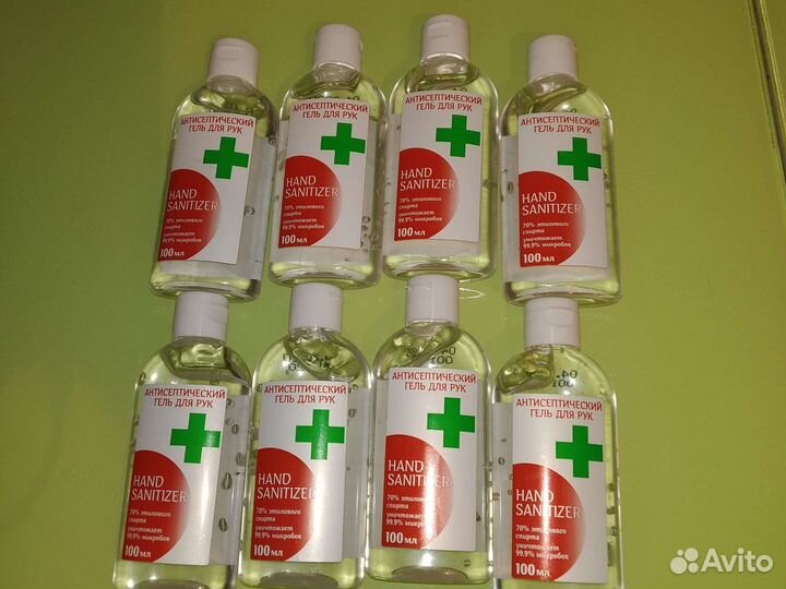 Антисептический гель для рук hands sanitaser