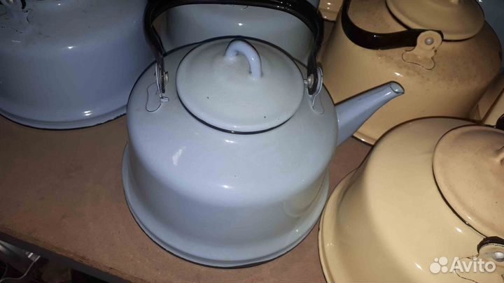 Чайник эмалированный 3 литра СССР