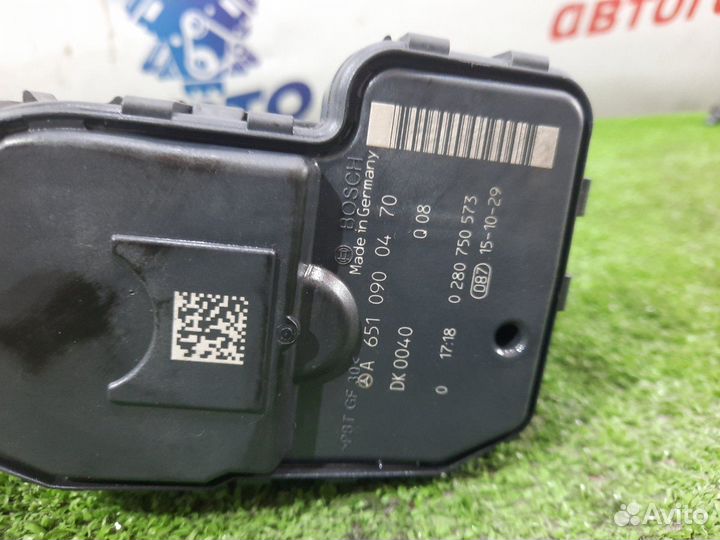 Дроссельная заслонка Mercedes C220 W205 651.921