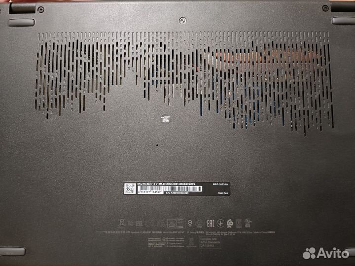 Ноутбук MSI modern 14 C13M-675XRU