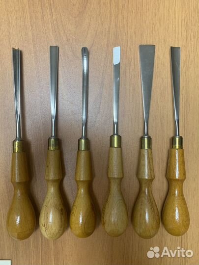 Наборы советских стамесок для резьбы