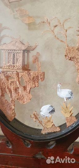 Китайское панно - диорама