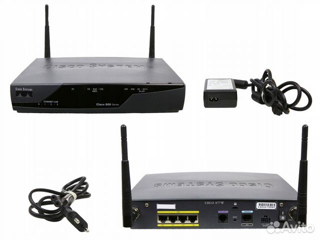 Маршрутизатор Cisco 877W купить в Санкт-Петербурге | Электроника | Авито