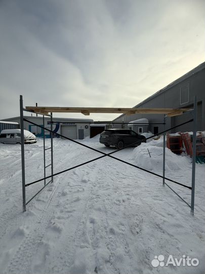 Леса строительные рамные
