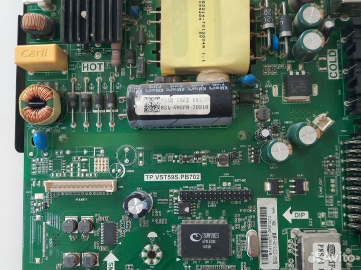 Материнская плата для тв TP.VST59S.PB702