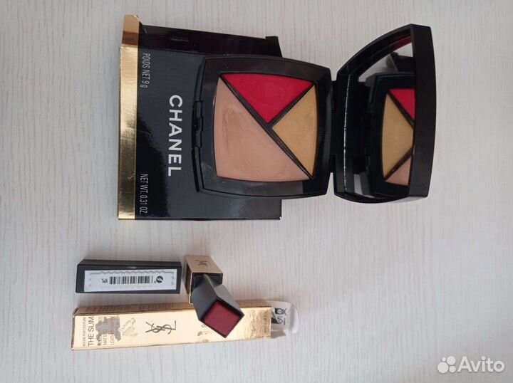 Косметика Chanel, YSL оригинал торг обмен