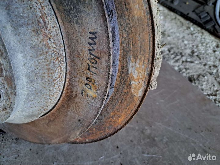 Диск тормозной задний на Porsche Cayenne 955