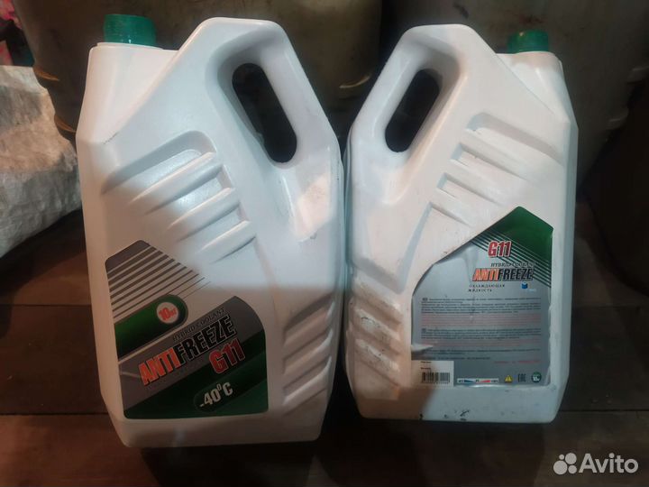 Антифриз зеленый