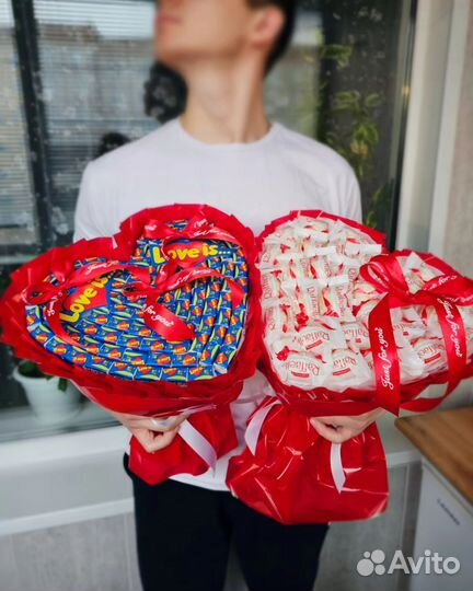 Сладкий подарок девушке на день Рождения