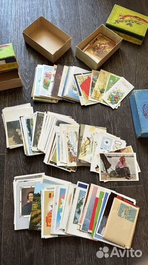 Открытки СССР чистые новые