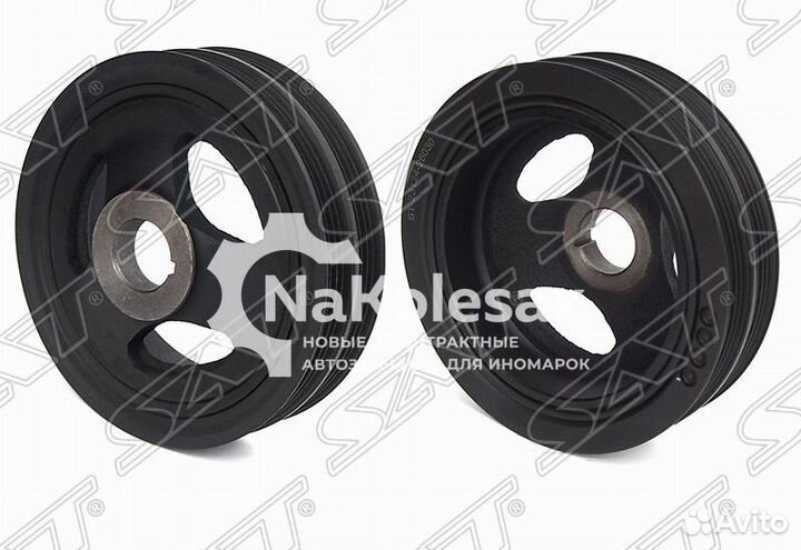 Шкив коленвала KIA RIO 05-11/cerato I 04-09/hyunda