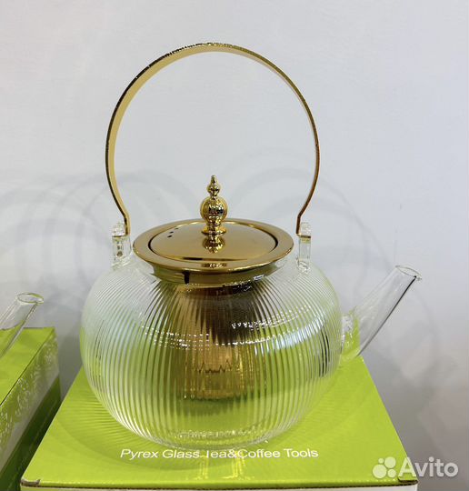 Чайник заварочный стеклянный