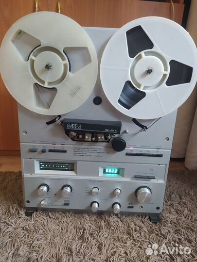 Катушечный магнитофон Союз 110,Санда 012