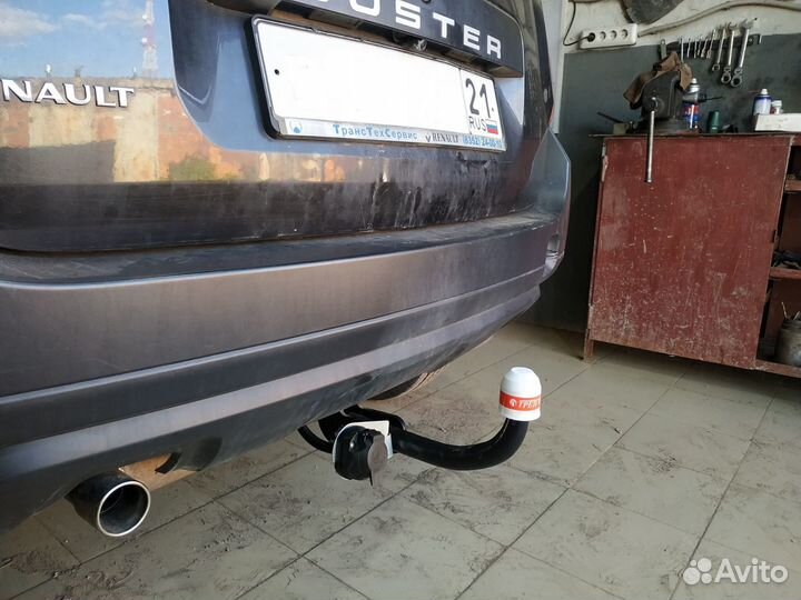 Фаркоп (тсу) Renault Duster с 2011 (2WD,4WD)