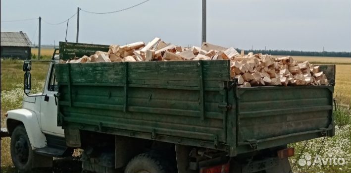 Берёзовые колотые дрова