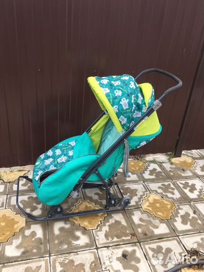 Коляска санки