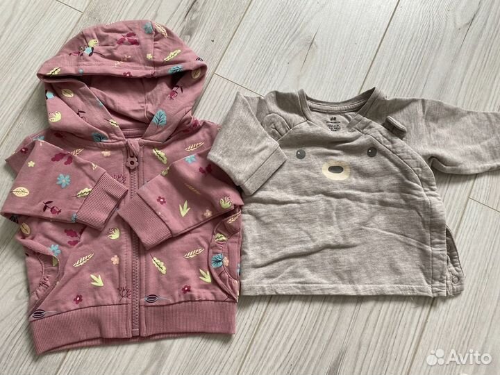 Вещи пакетом на девочку 62-68